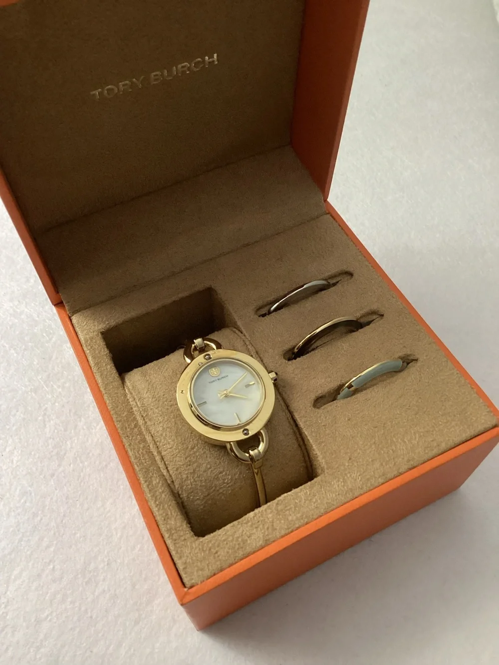 Tory Burch The Miller Bangle Watch Set, 27mm